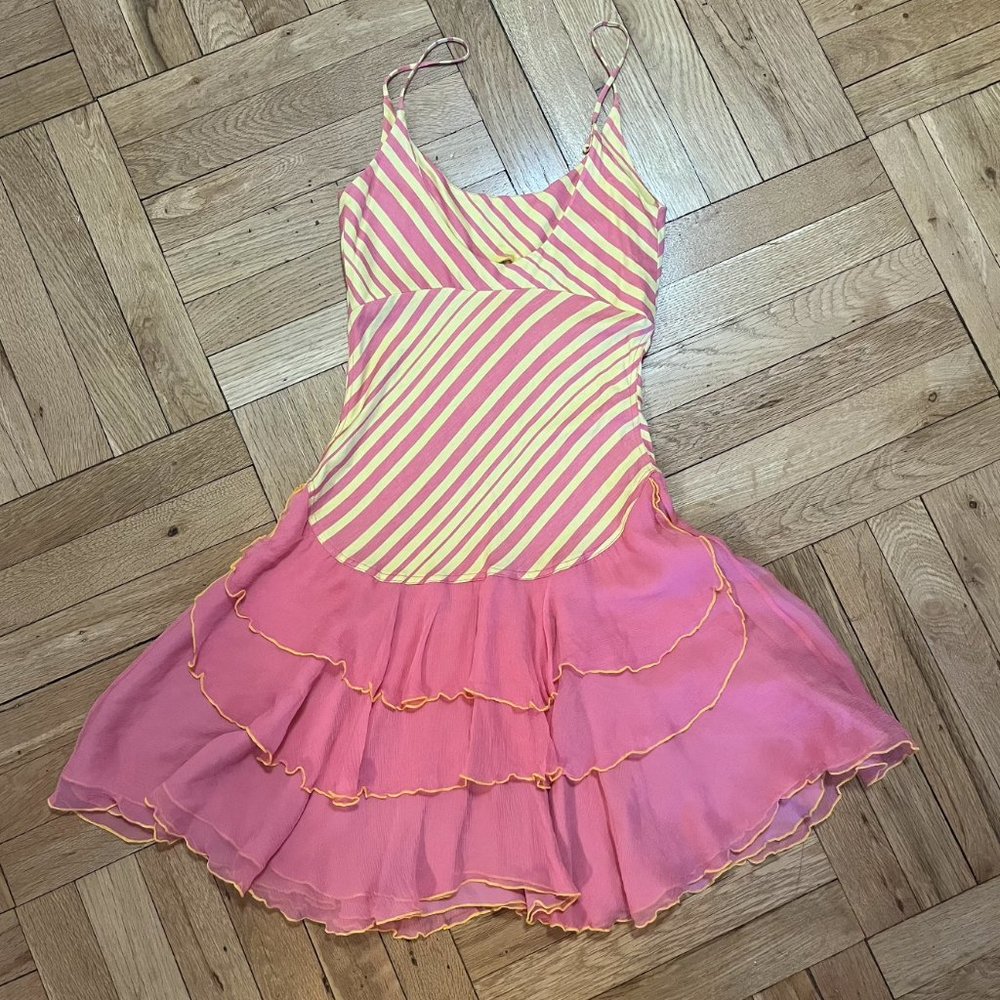 Pink and Yellow dress